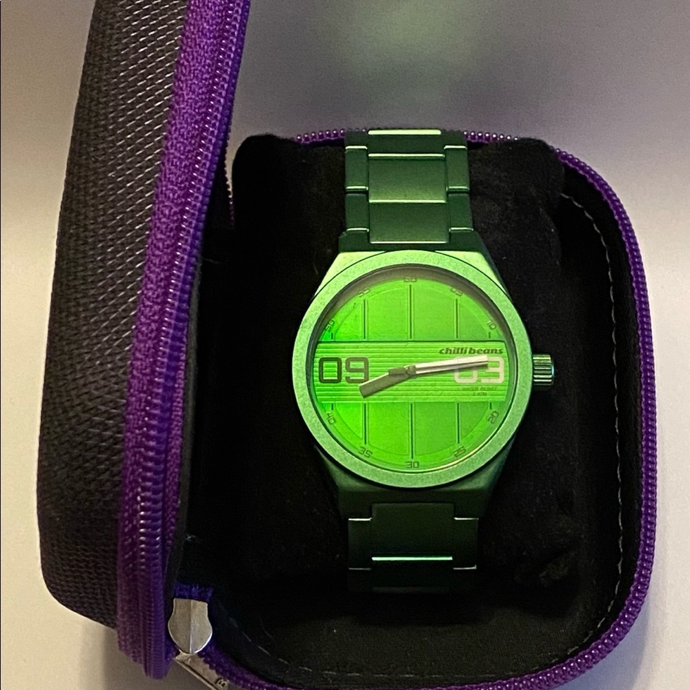 Chilli Beans Emerald Green Watch